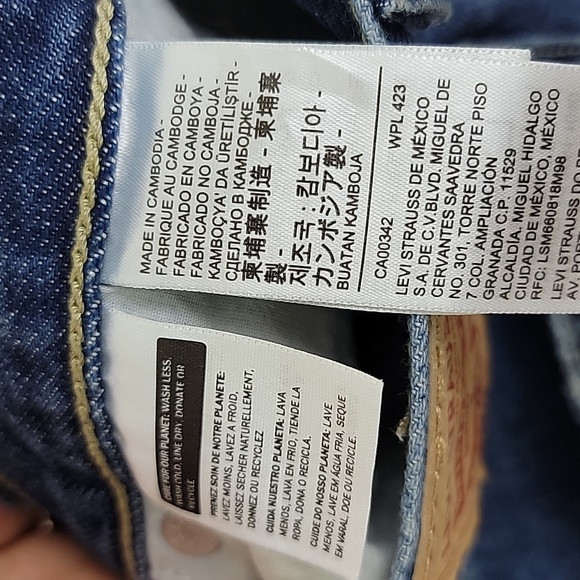 Levi's low pro straight jeans size 31 - Picture 15 of 15